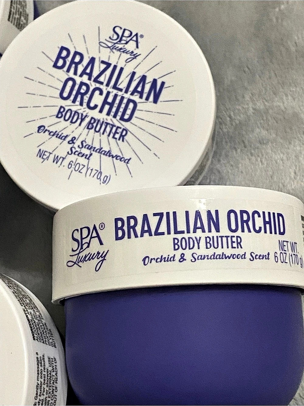 SPA Luxury Brazilian Orchid Body Butter 6 oz NWT $15 each - Picture 4 of 6